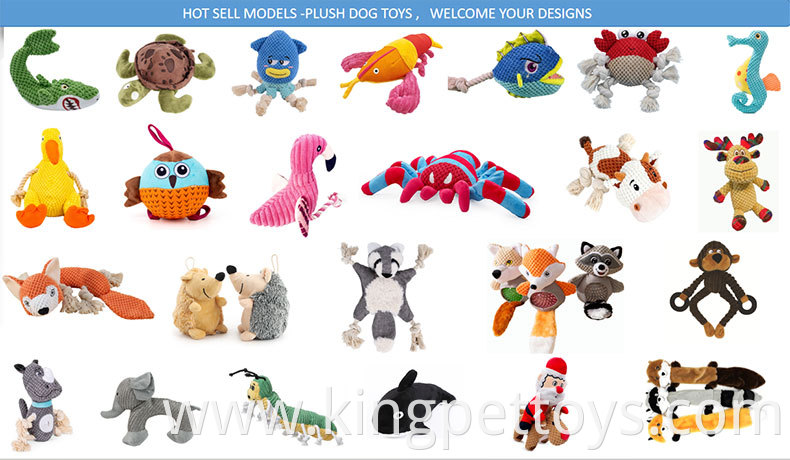 Plush Pet Toys Rhino